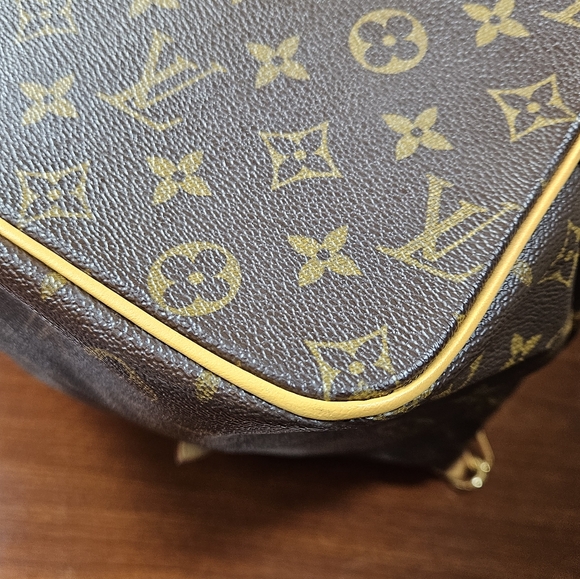 Auth Louis Vuitton Palermo Gm Large Size Monogram Brown Two Ways Shoulder Bag - Picture 8 of 13